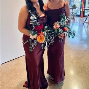 Revelry Bridesmaid Dress- Terracotta Rust